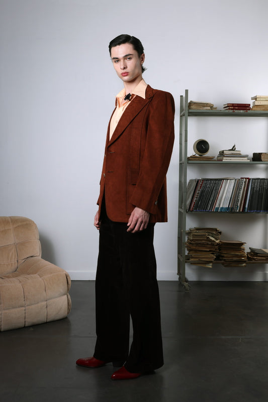 Veste vintage en daim