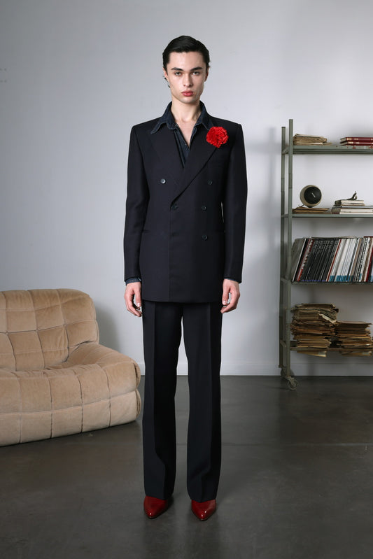 Ensemble croisé élégant 70s