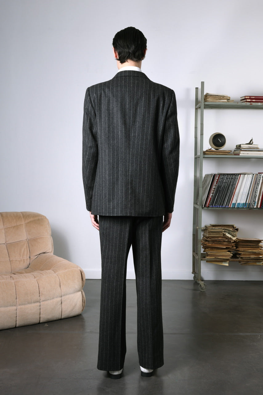 Ensemble costume à rayures