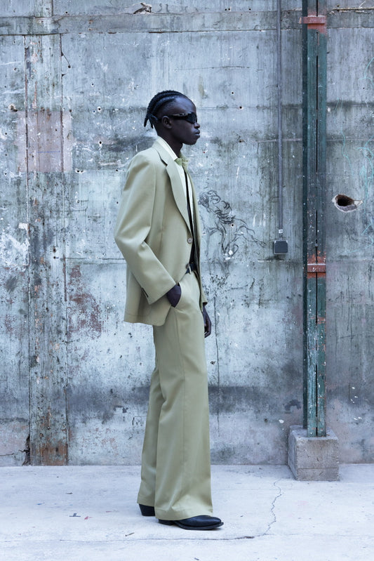 Costume flared avec son gilet