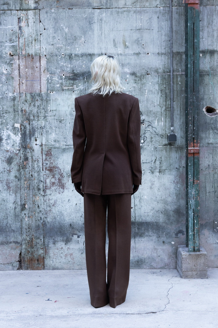Costume en velours côtelé