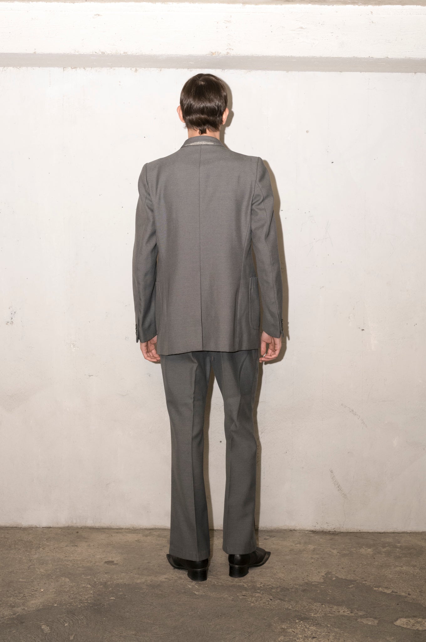 Ensemble costume en laine peigné