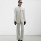 Costume blanc en soie sauvage