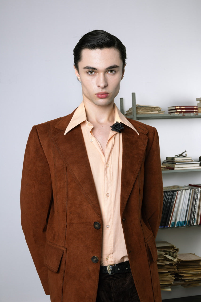 Veste vintage en daim