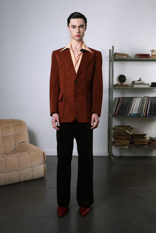 Veste vintage en daim