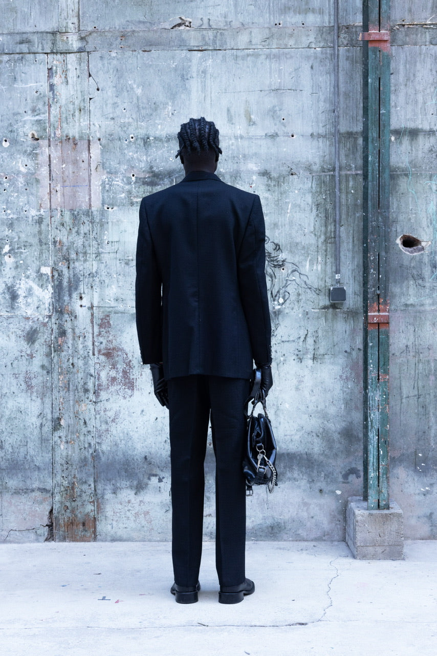 Costume droit à motif