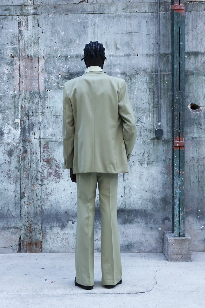 Costume flared avec son gilet