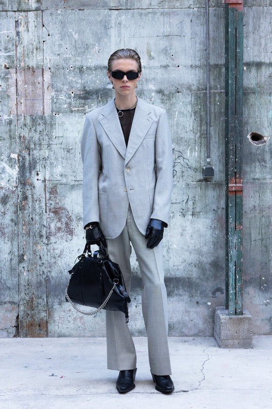 Ensemble costume évasé