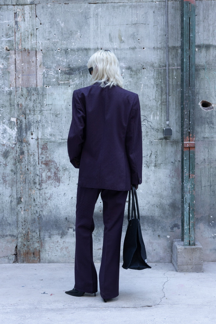 Ensemble costume évasé