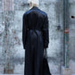 Long manteau en cuir
