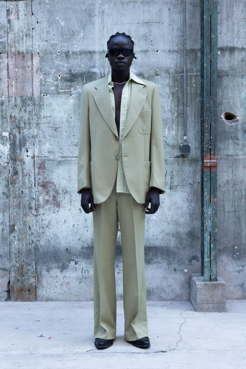 Costume flared avec son gilet