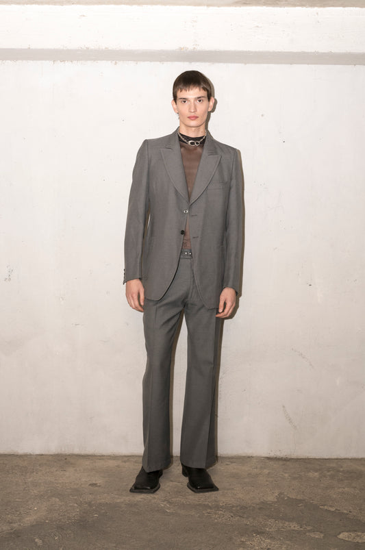 Ensemble costume en laine peigné