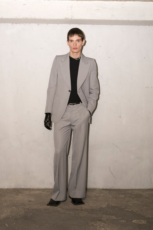 Ensemble costume évasé