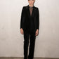 Ensemble costume en velours lisse